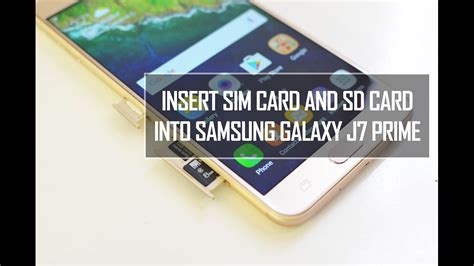 galaxy j7 crown sd card|Samsung Galaxy J7 2017 How to insert SIM card / memory card.